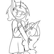Toffee Trying To Strangle Rainbowrio (She&#39;s Too Short) ~ Height Differences - 1/3